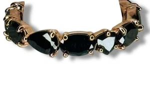BP Ring RBP8237 "Künstlerische Details" schwarzer Onyx CZ Roségold Gr. 8 - Bild 1 von 4