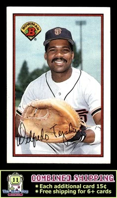 1989 Bowman #468 Wil Tejada San Francisco Giants - Image 1 of 2