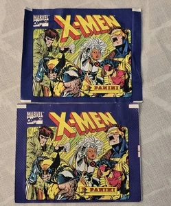 2 x Panini X-MEN sealed packs of 6 stickers Marvel 1994 - Picture 1 of 3