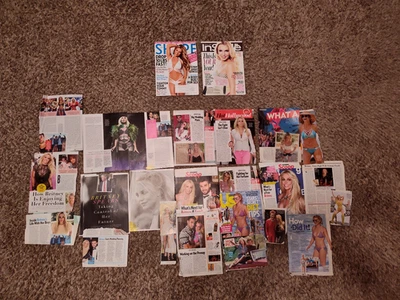 Britney Spears Shape/InStyle Magazines June 2013 Jan 2014 + Clippings 2010s 20s - Image 1 of 4