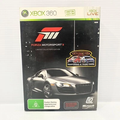Forza Motorsport 3 Limited Collectors Edition - Xbox 360 - Tested & Working - Image 1 of 4