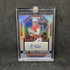 Clayton Tune 2023 Prizm Draft Picks Mojo Prizm  Auto 05/25 SP RC Cardinals