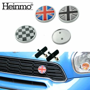 Front Grille Grill Badge Emblem &Sticker For All Cooper R50 R55 R56 R60 R61 - Picture 1 of 10
