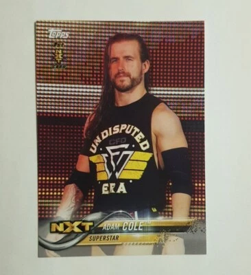 2018 Topps WWE #1 Adam Cole RC 1st NXT Rookie Card - Image 1 of 4