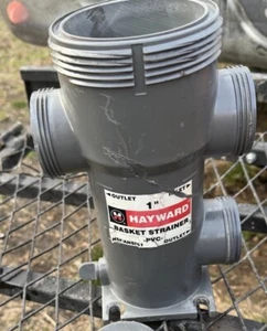 HAYWARD . PVC Basket Strainer EPDM Socket/Threader PSI As Is - Picture 1 of 4