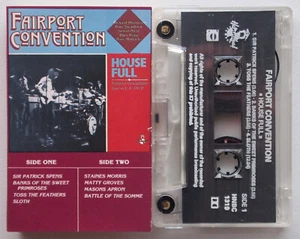 FAIRPORT CONVENTION - HOUSE FULL LIVE (HANNIBAL HNBC1319) 1986 USA CASSETTE TAPE - Picture 1 of 4