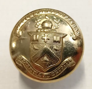 Borough of Cheltenham Corporation Transport Large 25mm Gilt Brass Uniform Button - Picture 1 of 2