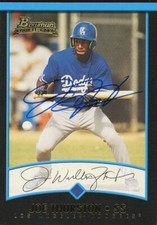 2001 Bowman JOE THURSTON Signed Card autograph AUTO dodgers