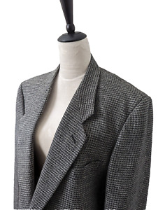 MANI by GIORGIO ARMANI Vintage  Knit Square Jacket Blazer sport coat 42R