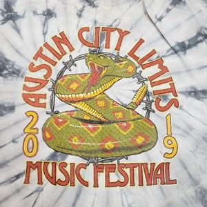 Austin City Limits Shirt Herren XL 2019 Batik Billie Eilish Cardi B The Cure - Bild 1 von 9