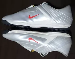 2009 Nike Mercurial "Grey/Red/White" 354543-061 Sz 12 Turf Soccer Shoe *No Box* - Picture 1 of 6