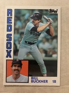 1984 Topps Traded #17T Bill Buckner Boston Red Sox - Picture 1 of 2