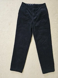 UNIQLO x Ines de la Fressange Womens Dark Blue Corduroy Modest Pants Sz.4 - Picture 1 of 14