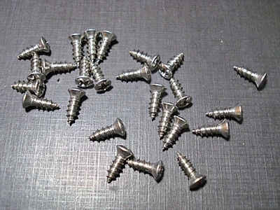  25 pcs ash tray & side panel screws 1946-1950 Chevy Cadillac Oldsmobile Pontiac - Image 1 of 2