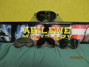 Gafas de polvo de viento solar del Ejército de los Estados Unidos seguridad balística MUY BUENAS/justas o pobres - Imagen 1 de 26