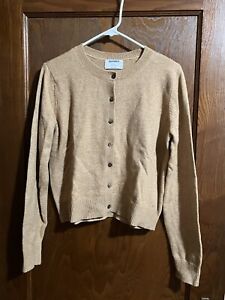 Old Navy Women’s So Soft Cropped Cardigan, M. Camel