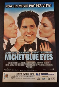 MICKEY BLUE EYES Pay Per View HUGH GRANT ~ Vintage Comic Page PRINT AD 2000 - Picture 1 of 1