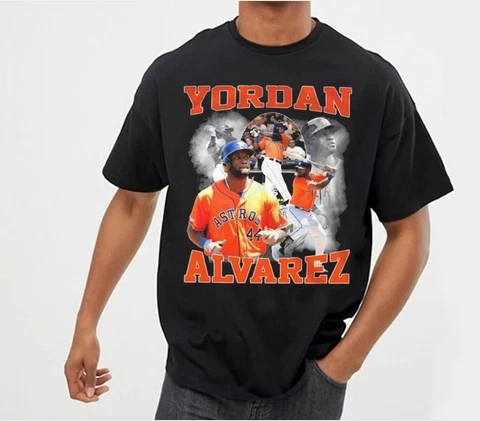 Yordan Alvarez Houston Baseball Team Gift Men Women Fan T-Shirt S-3XL Cover