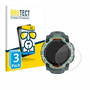 3x Glass Screen Protector for Garmin Instinct 3 AMOLED (50 mm) Protective Glass - Zdjęcie 1 z 7