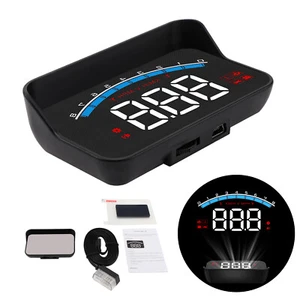 OBD2 GPS Car Head-Up Display HUD Over Speed Warning Speedometer Projector Alarm - Picture 1 of 17
