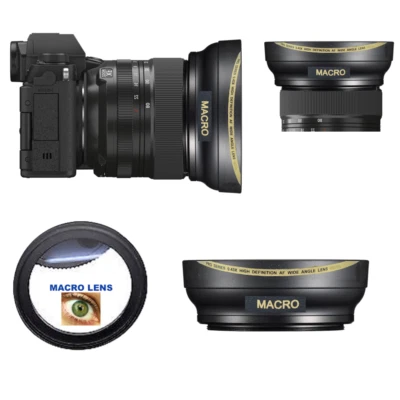  WIDE ANGLE LENS FOR FUJIFILM X-S10 Mirrorless Digital Camera with 16-80mm Lens - Image 1 of 4