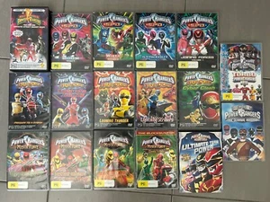 Power Rangers DVD VHS LOT - Picture 1 of 4