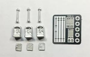 N Scale US&S Relay Cabinets Kit for Model Railroad by Showcase Miniatures (506) - Picture 1 of 2