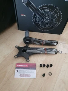NEW Sram Red 22 172.5mm BB30 PF30 30mm axle 110bcd carbon cranks chainset BB30A - Picture 1 of 11