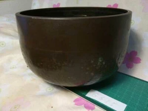 6.97" Japanese Vintage Buddhist Copper Bell machine-pounded Forged G615 - Picture 1 of 5