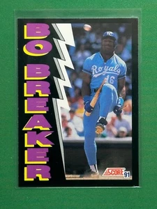 Score Baseball Bo Breaker 1991 #773 Bo Jackson - Foto 1 di 2