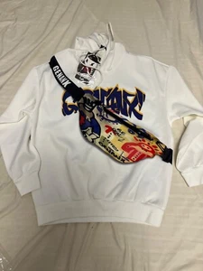 Genanx graphic beltbag hoodie sz S - Picture 1 of 3