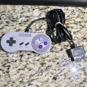 Telecomando originale ufficiale Super Nintendo SNES gamepad OEM buono SNS-005 - Foto 1 di 6