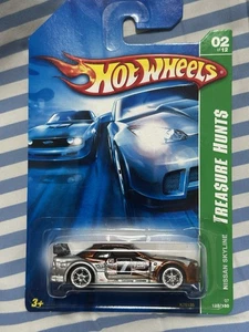 Super Treasure Hunt 2007 Nissan Skyline Mattel Hot Wheels Car Chase Diecast JDM - Picture 1 of 5