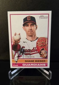 #'ed/200 π₯ SHANE BIEBER 2025 Topps Heritage BICENTENNIAL 1776-1976 #477 - Picture 1 of 2