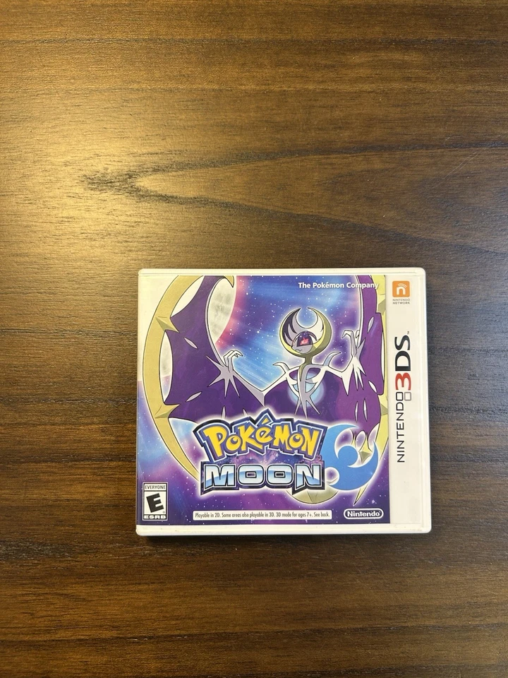Pokemon Moon Nintendo 3DS 2016 Completo En Caja (CIB) Auténtico No Probado Foto 1 de 4