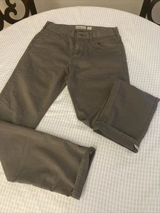 Patagonia Pants Mens 30x30 Khaki Gray Iron Clad Worn Wear Straight Chino Hiking - Picture 1 of 7