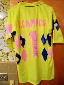 Maglia calcio nazionale messicana firmata Jorge Campos (JSA WB665792) - Foto 1 di 6