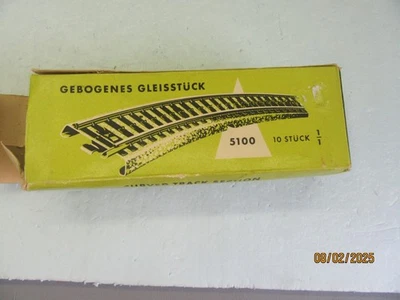 HO - Marklin 5100  M-Track Curved Stud-Contact Box of 10 - Boxed - Image 1 of 3