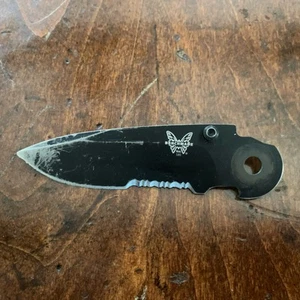 Authentic Benchmade 585 BKS Osborne Design Serrated Combo Blade - Picture 1 of 4