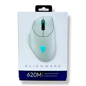 NEW Alienware Wireless Gaming Mouse 620M Dell 0PM03 White - Picture 1 of 6