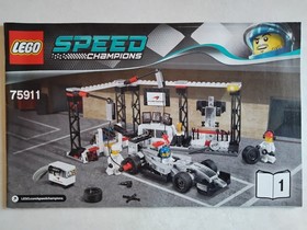 LEGO Instructions Speed Champions McLaren Mercedes 75911, Part 1