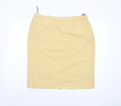 Windsmoor Women's Beige Wool Pencil Skirt Size 18 - Image 1 of 4