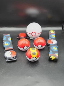 Lote de 6 Pokemon. Clip & GoBelts (2), 3 bolas de clip (3), bola de ataque sorpresa (1) - Imagen 1 de 13
