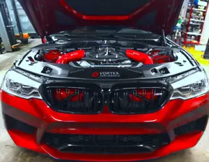 para BMW F90 M5 M8 G30 M550I Montaje Delantero Completo Entrada Aire ROJO (2 Filtros Aire) - Imagen 1 de 21