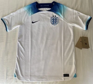 Nike England National Team Home White Soccer Jersey DN0831-101 Kids Sz: Xlarge - Picture 1 of 7
