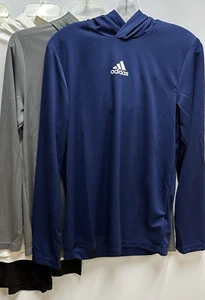 Adidas hoodie shirt Men's Stadium ready LS lightweight 3 color sizes XS--2XL NEW - Picture 1 of 19