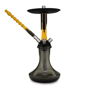 Hookah Mamay Custom Flow Shisha Black Orange - Picture 1 of 2