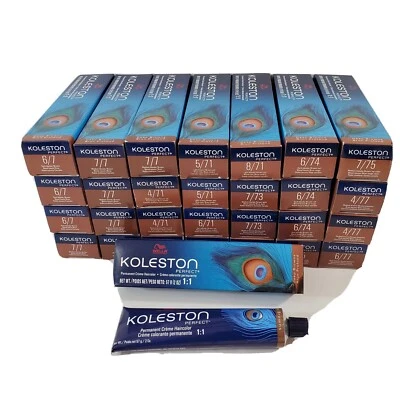 Wella Koleston Perfect Professional Hair Color 2.0 oz 1:1 Deep Browns CHOOSE - Image 1 of 4