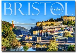 Bristol, Vereinigtes Königreich Kühlschrankmagnete Größe 2,5 Zoll x 3,5 Zoll - Bild 1 von 1