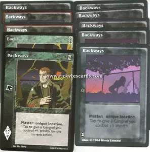 Backways x10 KoT AE VTES Jyhad - Imagen 1 de 1